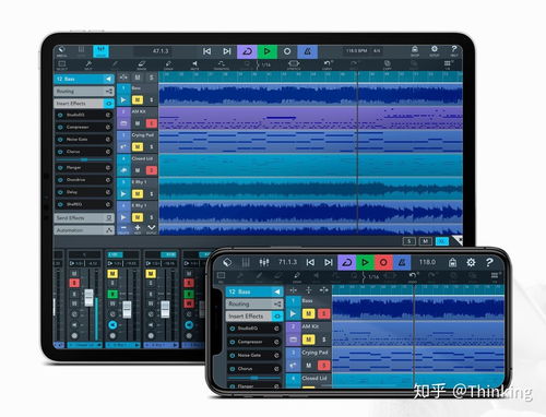 steinberg 斯坦伯格 发布可用于ipad和iphone的移动音乐制作软件cubasis 3